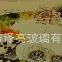 藝術(shù)彩繪玻璃裝飾烤漆鋼化玻璃廠(chǎng)家