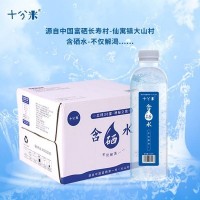 十分米含硒水含硒礦泉水飲用水商務會議常備水瓶裝商務