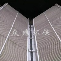 山東除霧器定做廠家~眾瑞環(huán)保設備訂做屋脊式除霧器